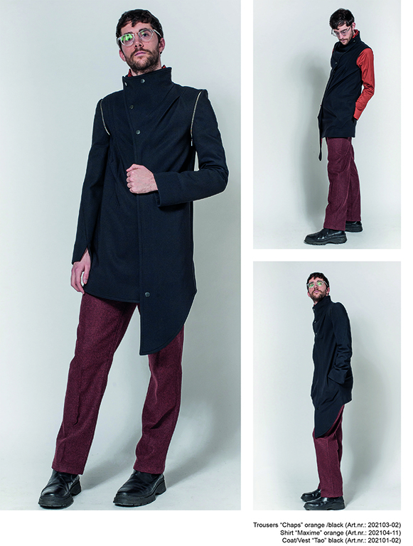 Fabian Schmidt Clothing Coat_Vest-_Tao_-M-web Lookbook  Yasumasa  